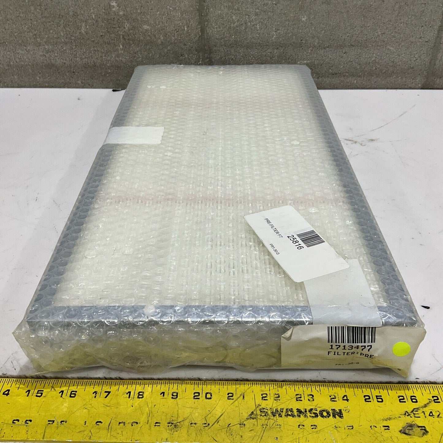 SAGICOFIM PFO7/55-48 INDUSTRIAL PLEATED HEPA FILTER 24 X 1 2 X 2 1500 MC/H C2H