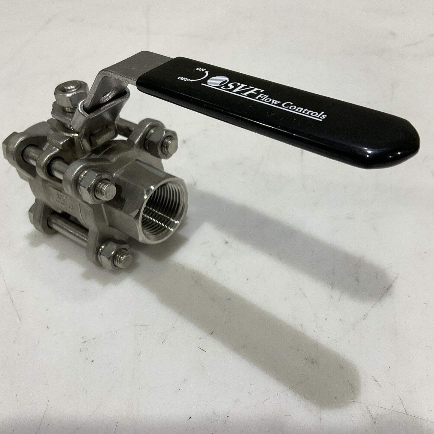 SVF FLOW CONTROLS B8006666ATSW00050 1000WG 3PC BALL VALVE 3/4" 1000# WOGC8V5 C2H