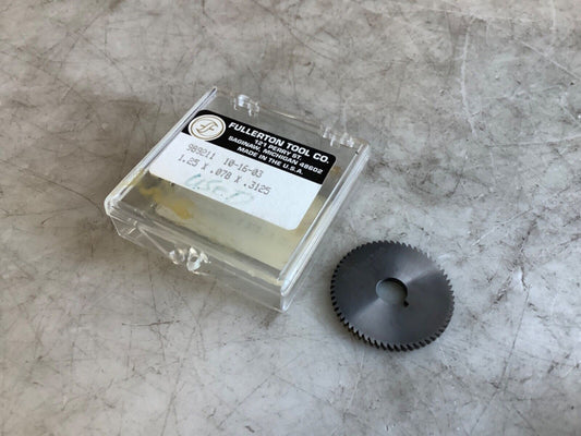FULLERTON TOOL 989211 CARBIDE SAW BLADE 1.25IN X 0.078IN X 0.3125IN 333