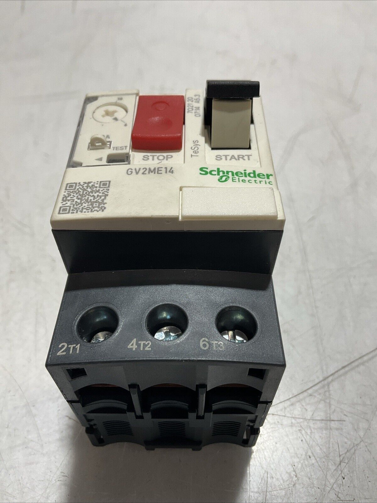 SCHNEIDER ELECTRIC GV2ME14 MANUAL MOTOR STARTER U3S