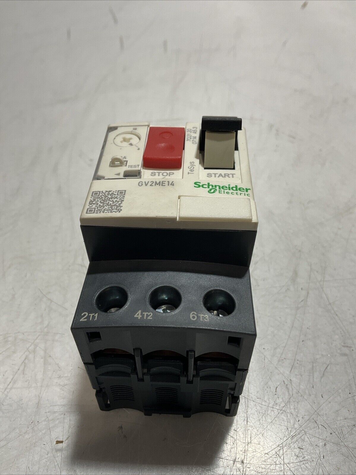 SCHNEIDER ELECTRIC GV2ME14 MANUAL MOTOR STARTER U3S