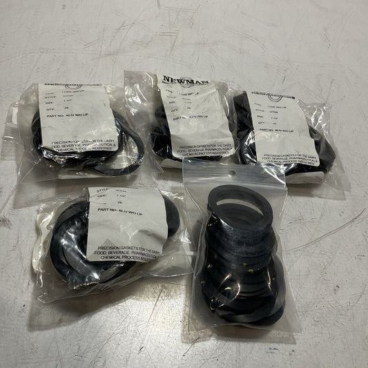 NEWMAN VITON 40-IV W/0 LIP  GASKET SEAL  1-1/2IN  LOT OF 125  C2H