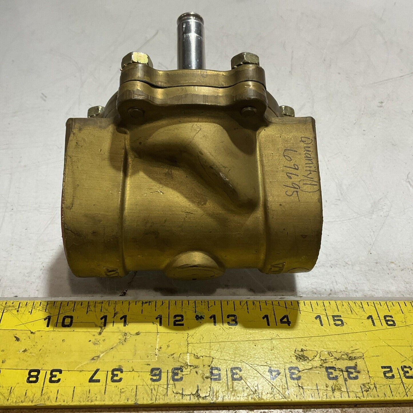 ASCO 69695 1 1/2 BRASS VALVE  IN/OUT  RELEASE  U3S