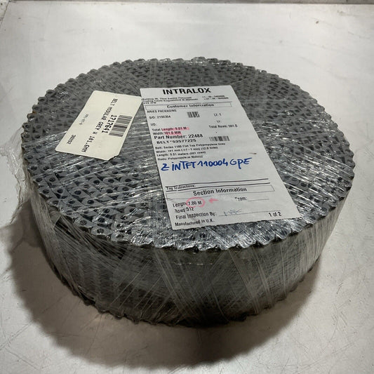 INTRALOX  22488 7.80M 101MM 12 LINKS MODULAR GREY CONVEYER  BELT  C2H
