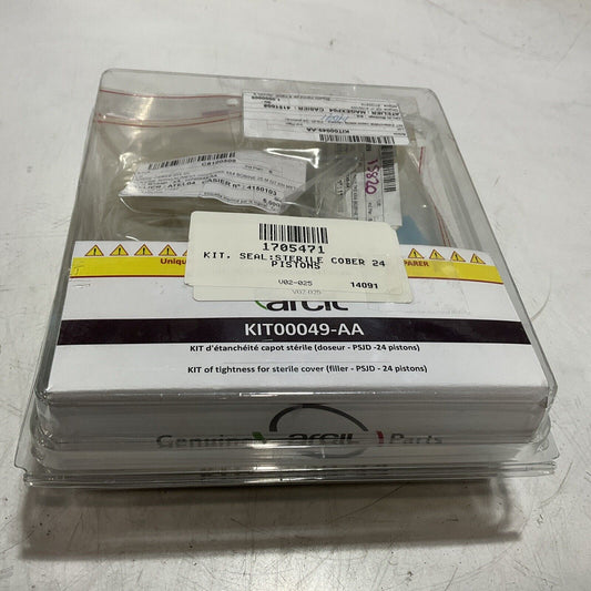 ARCIL KIT00049-AA KIT OF TIGHTNESS FOR STERILE COVER FILLER  PSJD-24 PISTONS C2H