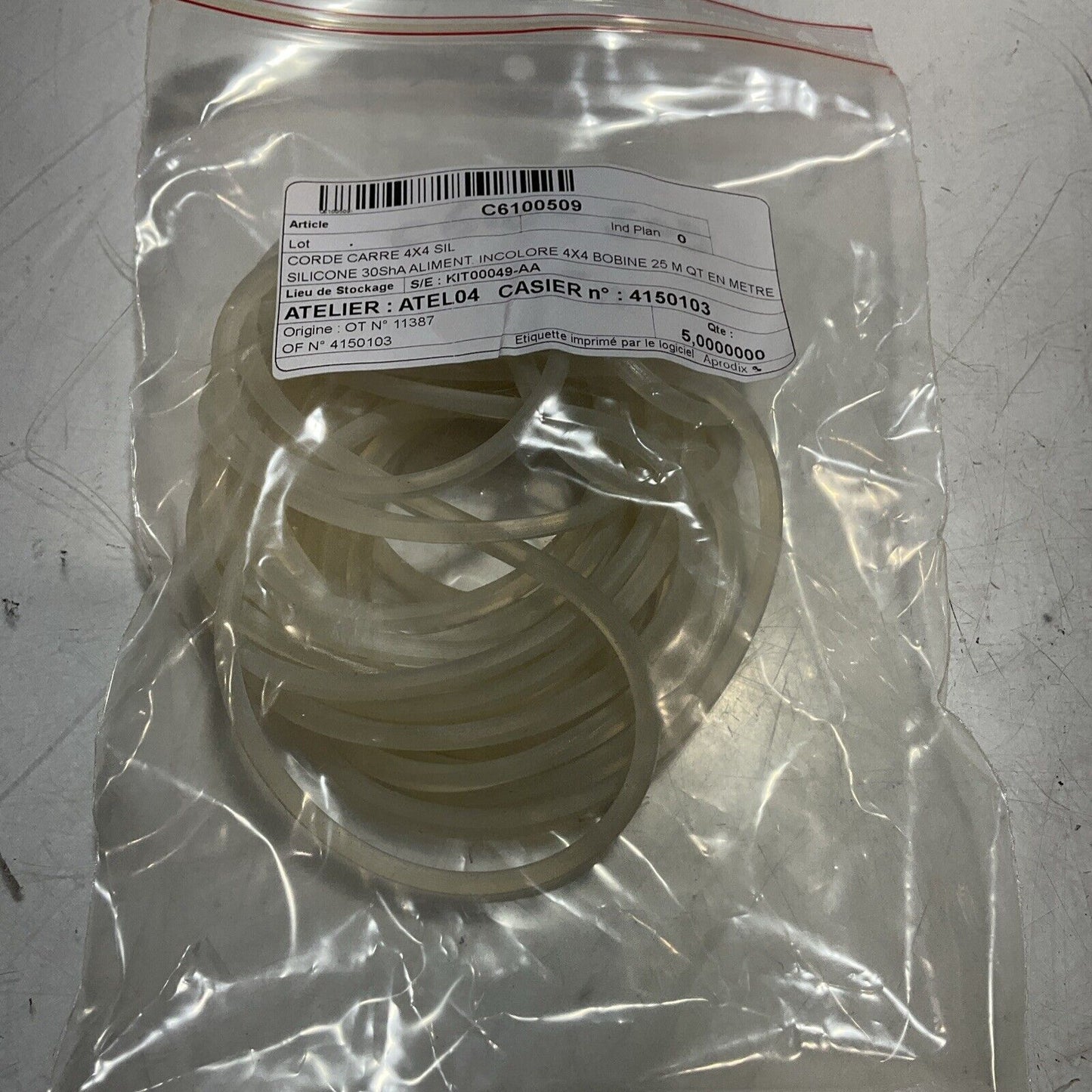 ARCIL KIT00049-AA KIT OF TIGHTNESS FOR STERILE COVER FILLER  PSJD-24 PISTONS C2H