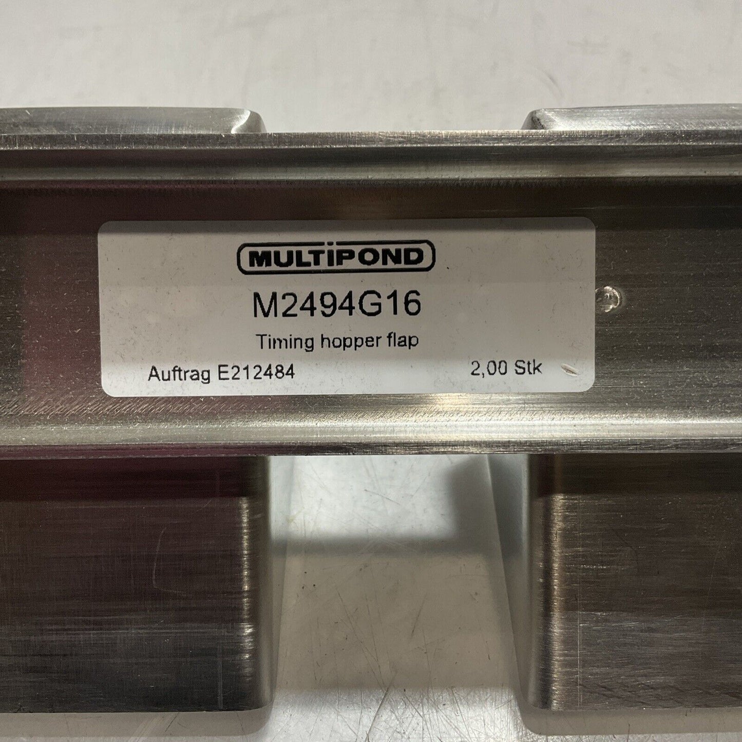 MULTIPOND  M2494G16  TIMING HOPPER FLAT  FORMAT C2H