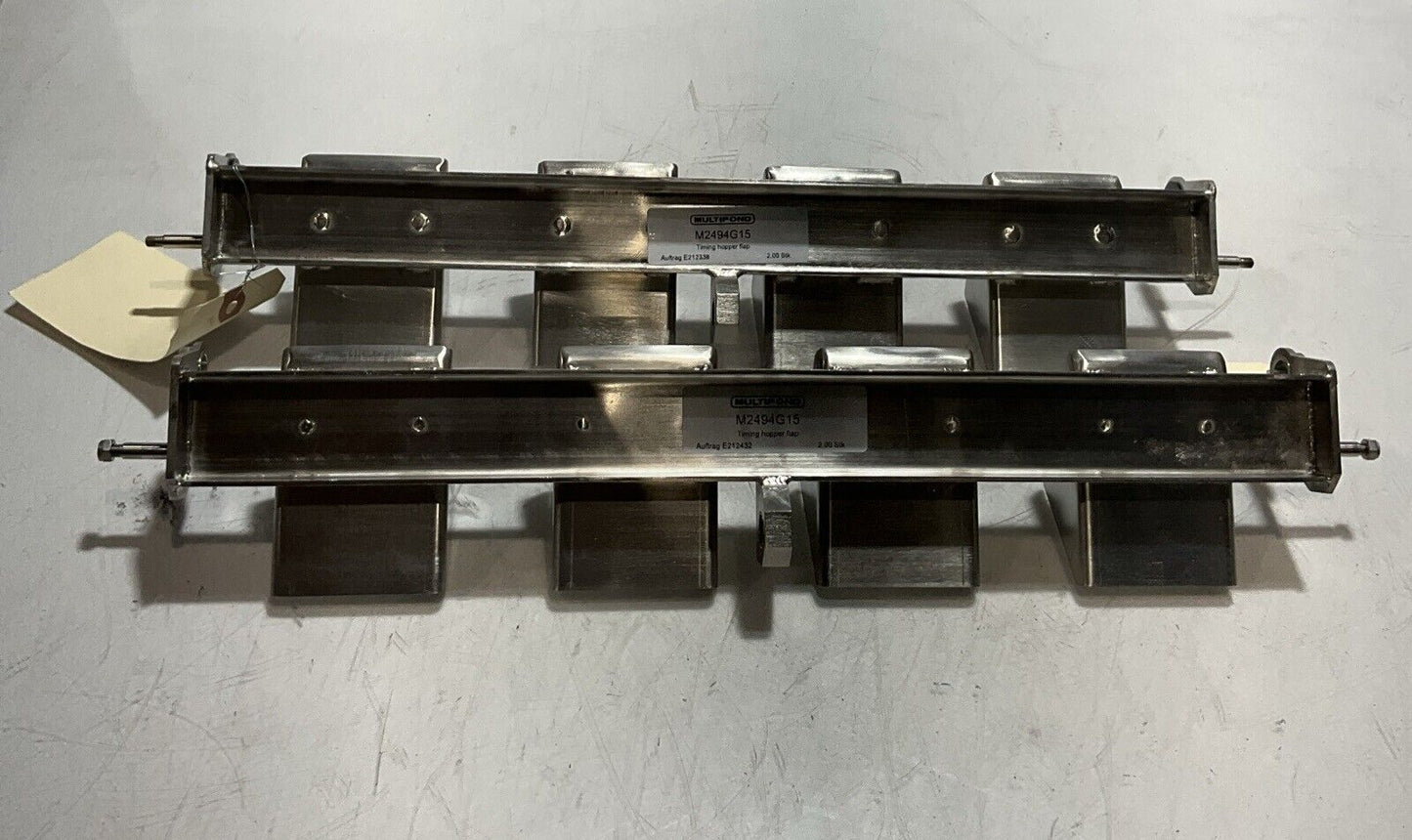 MULTIPOND  M2494G15  TIMING HOPPER  FLAT  FORMAT  LOT OF 2  C2H