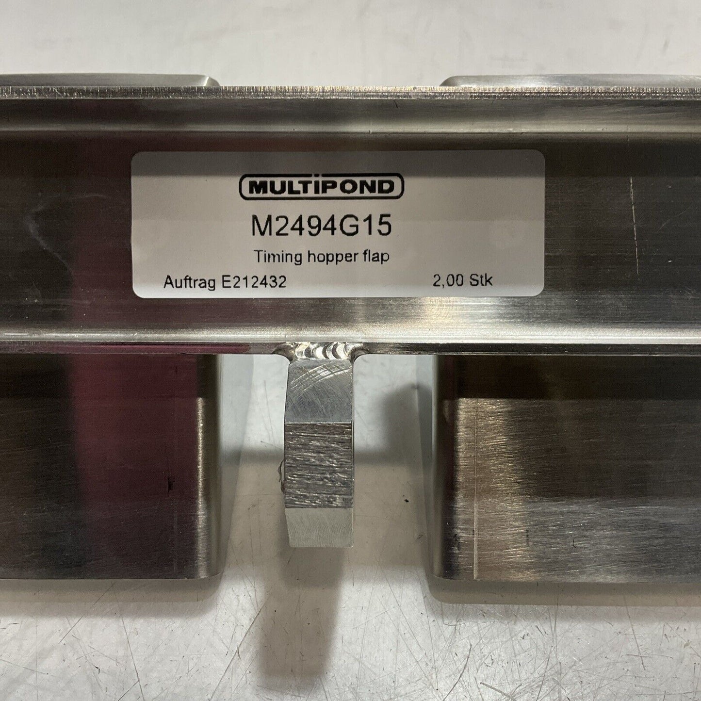 MULTIPOND  M2494G15  TIMING HOPPER  FLAT  FORMAT  LOT OF 2  C2H