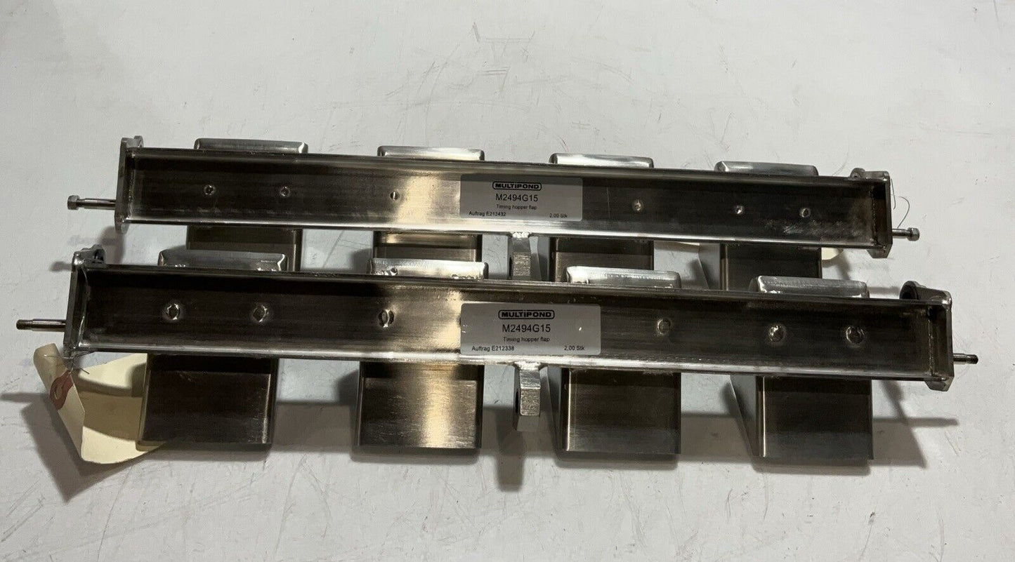 MULTIPOND  M2494G15  TIMING HOPPER  FLAT  FORMAT  LOT OF 2  C2H