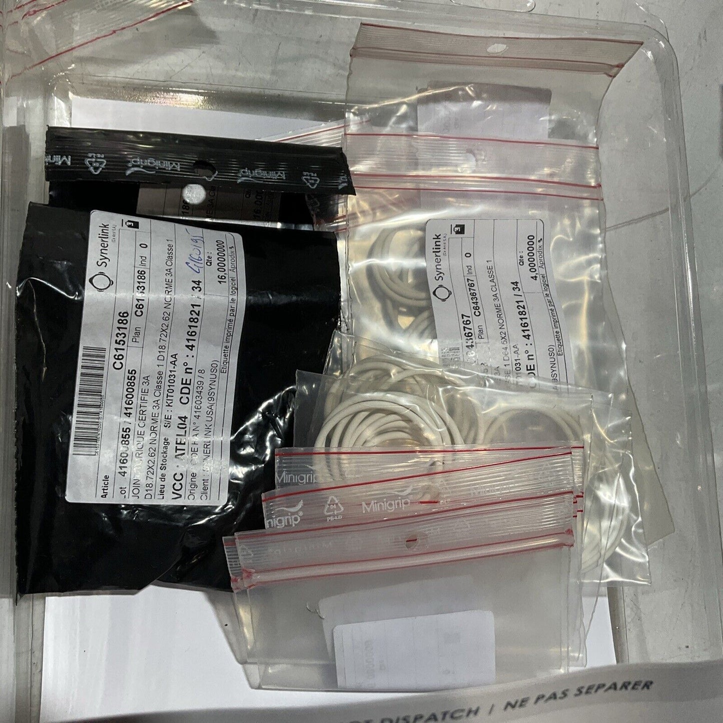 SYNERLINK  KIT01031-AA  KIT  OF PISTON  MAINTENANCE  PPB-NESS 16 PISTON  C2H