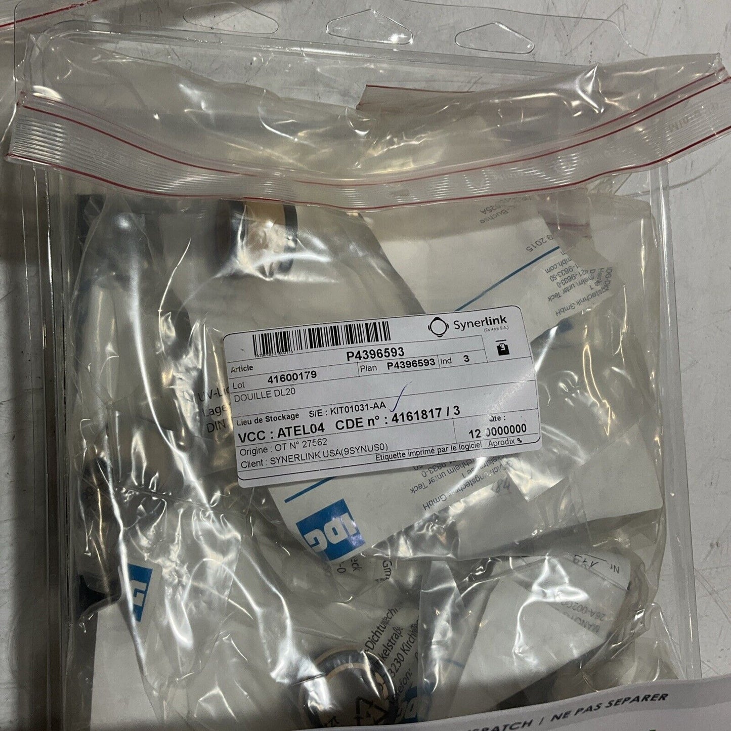 SYNERLINK  KIT01031-AA  KIT  OF PISTON  MAINTENANCE  PPB-NESS 16 PISTON  C2H