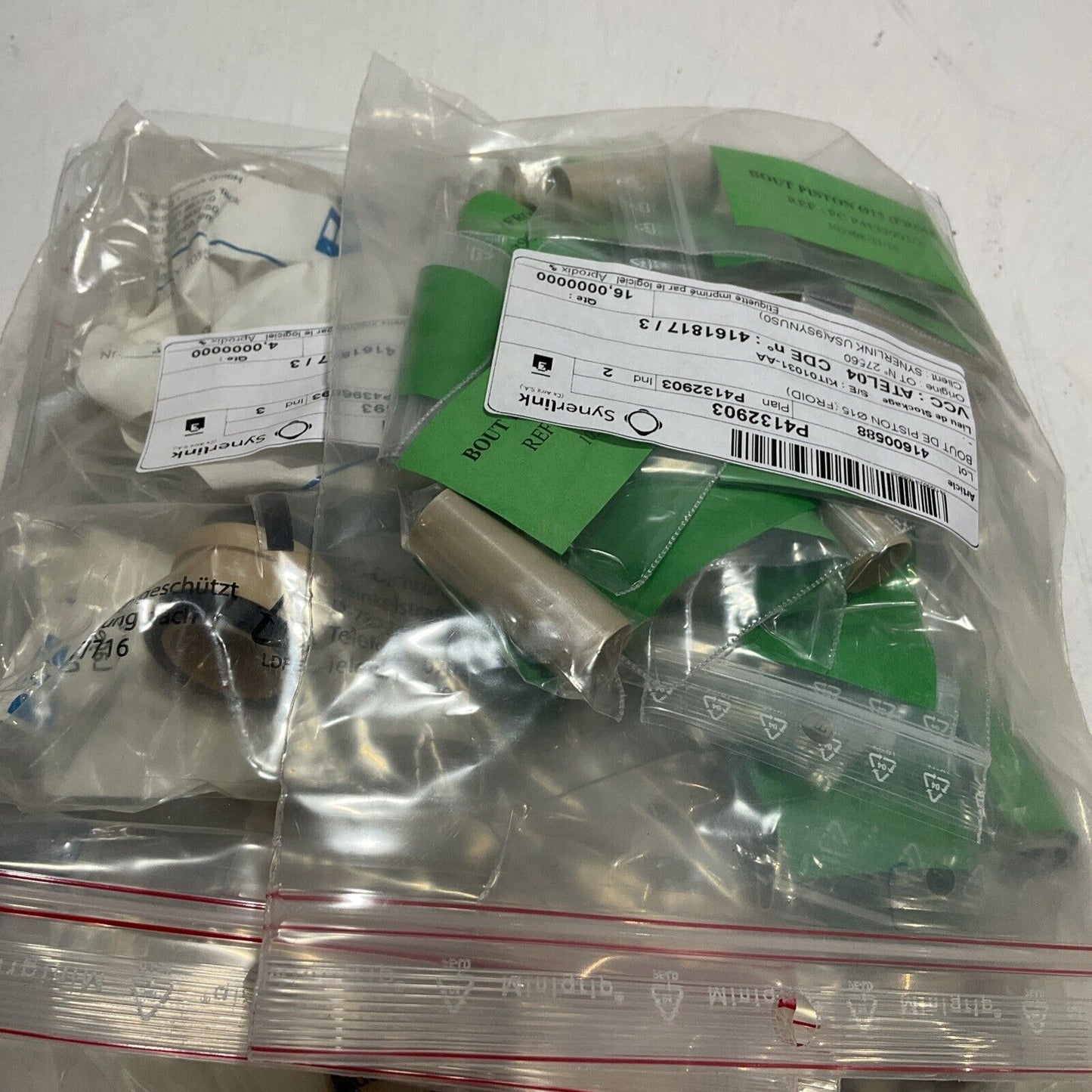 SYNERLINK  KIT01031-AA  KIT  OF PISTON  MAINTENANCE  PPB-NESS 16 PISTON  C2H