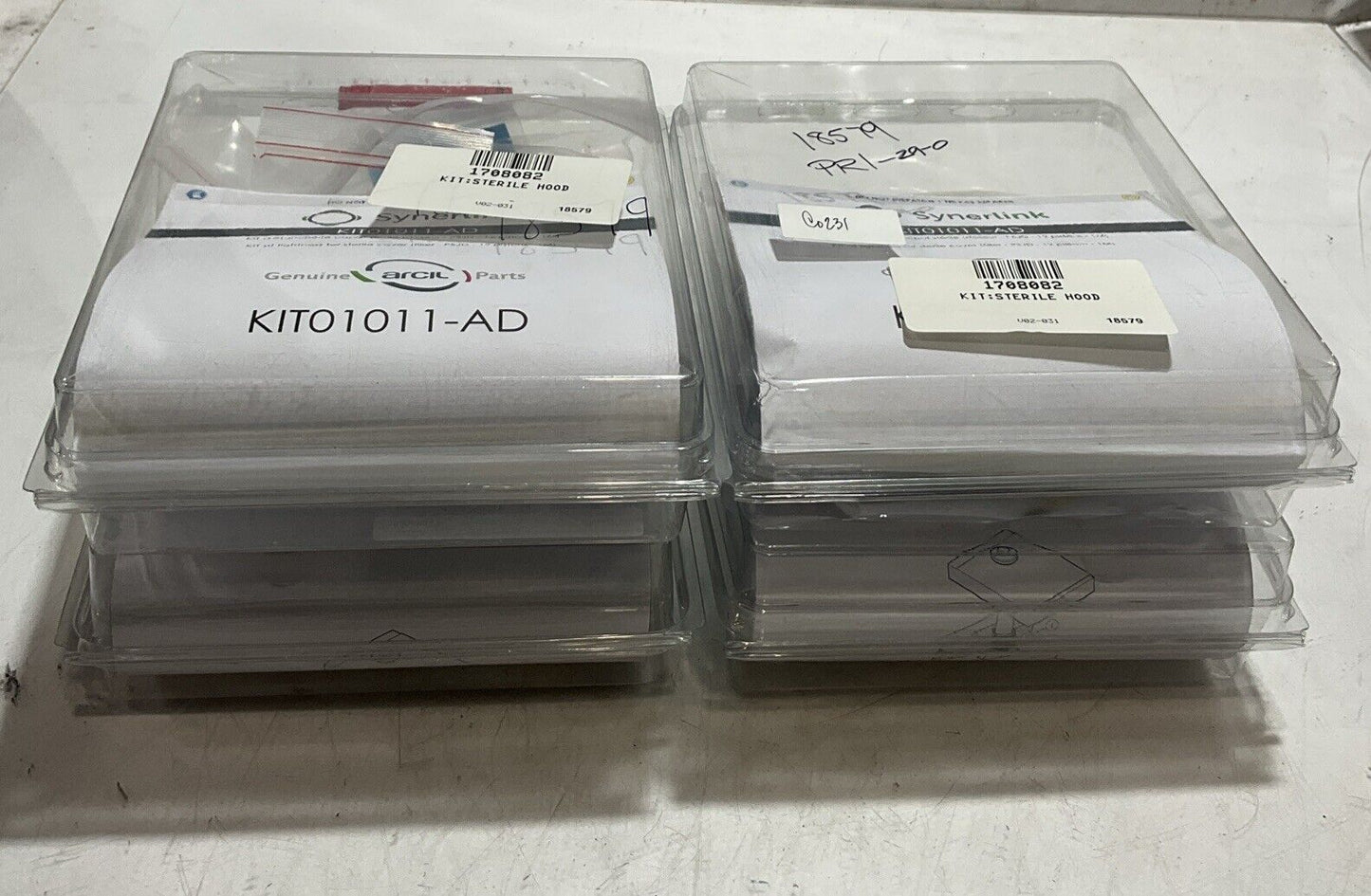 SYNERLINK  KIT01011-AD KIT OF TIGHTNESS FOR STERILE PSJD-12PISTONS  LOT OF 4 C2H
