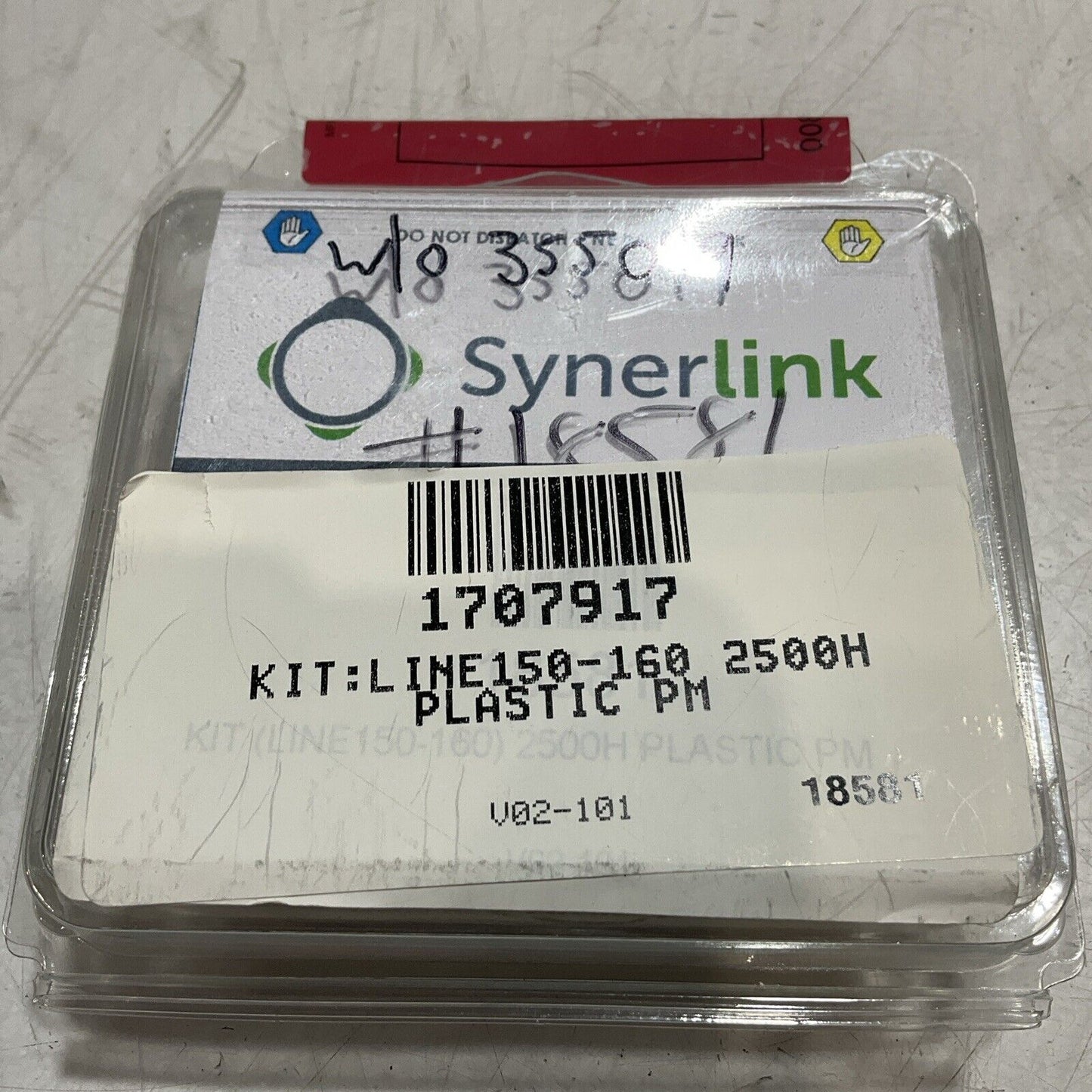 SYNERLINK  KIT00875-AA KIT OF GUIDING SEAL FOR PUNCH PLATE  COLUMNS LOT OF  2