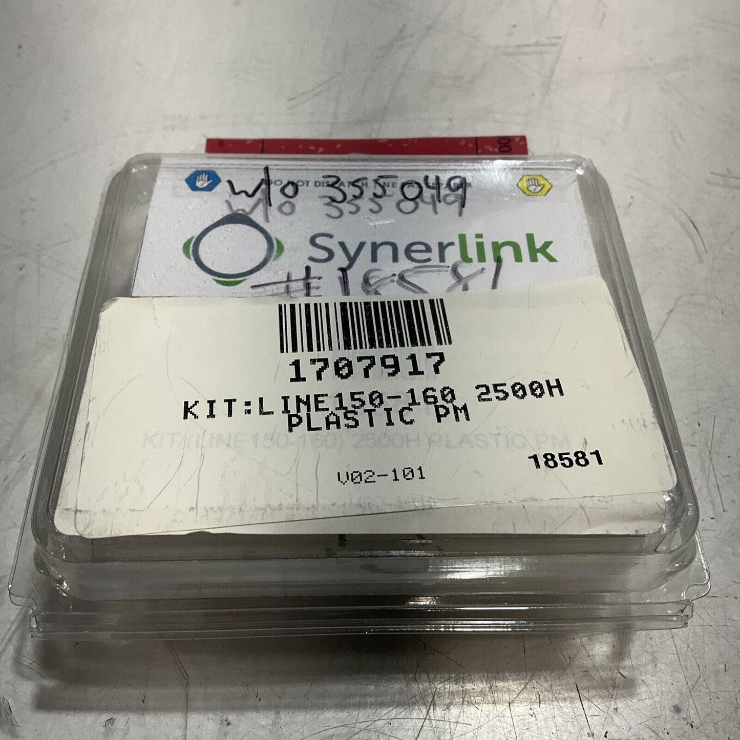 SYNERLINK  KIT00875-AA KIT OF GUIDING SEAL FOR PUNCH PLATE  COLUMNS LOT OF  2