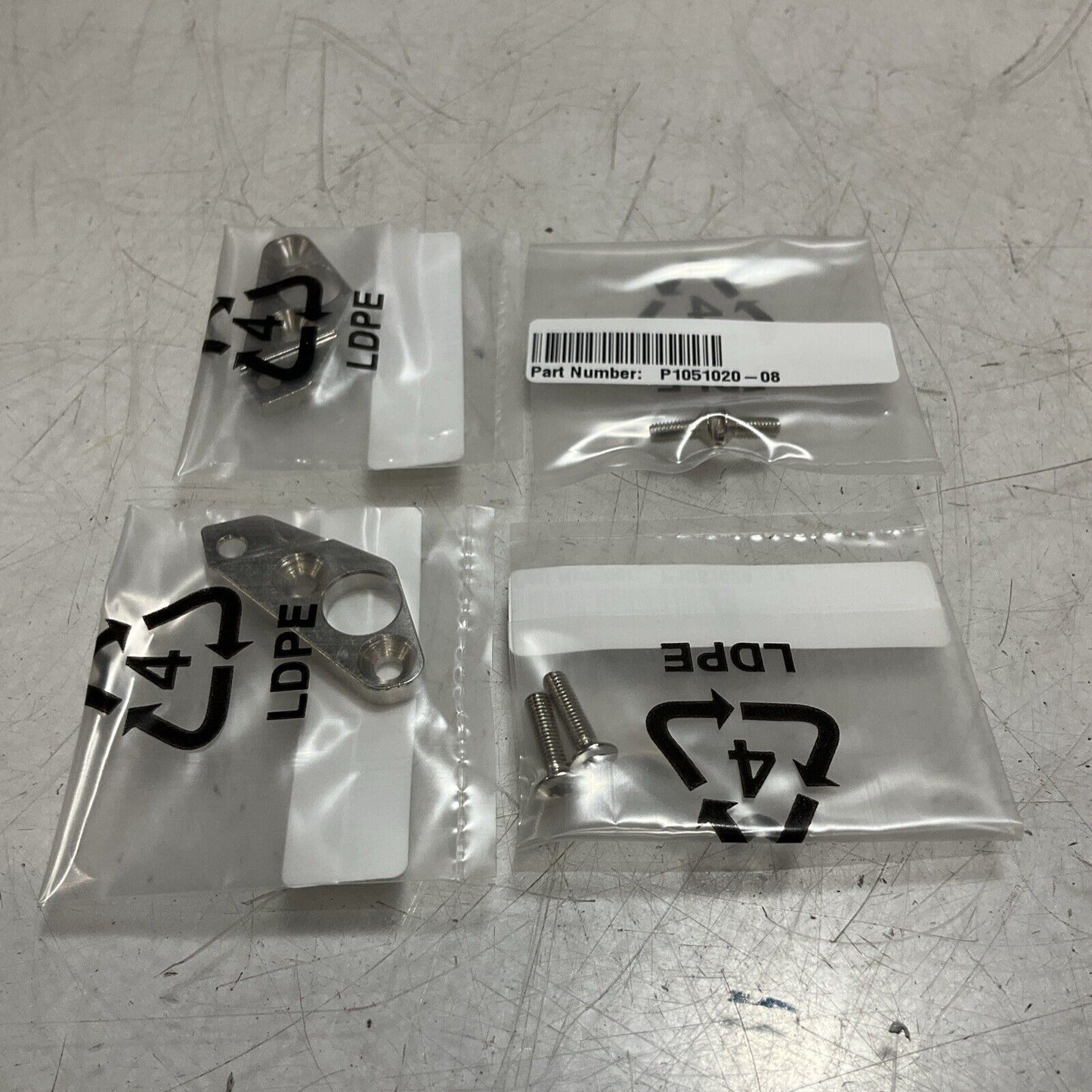 ZEBRA  1046696-075  KIT PRINTER  SPARES PEEL BAR LOT OF 2 C2H