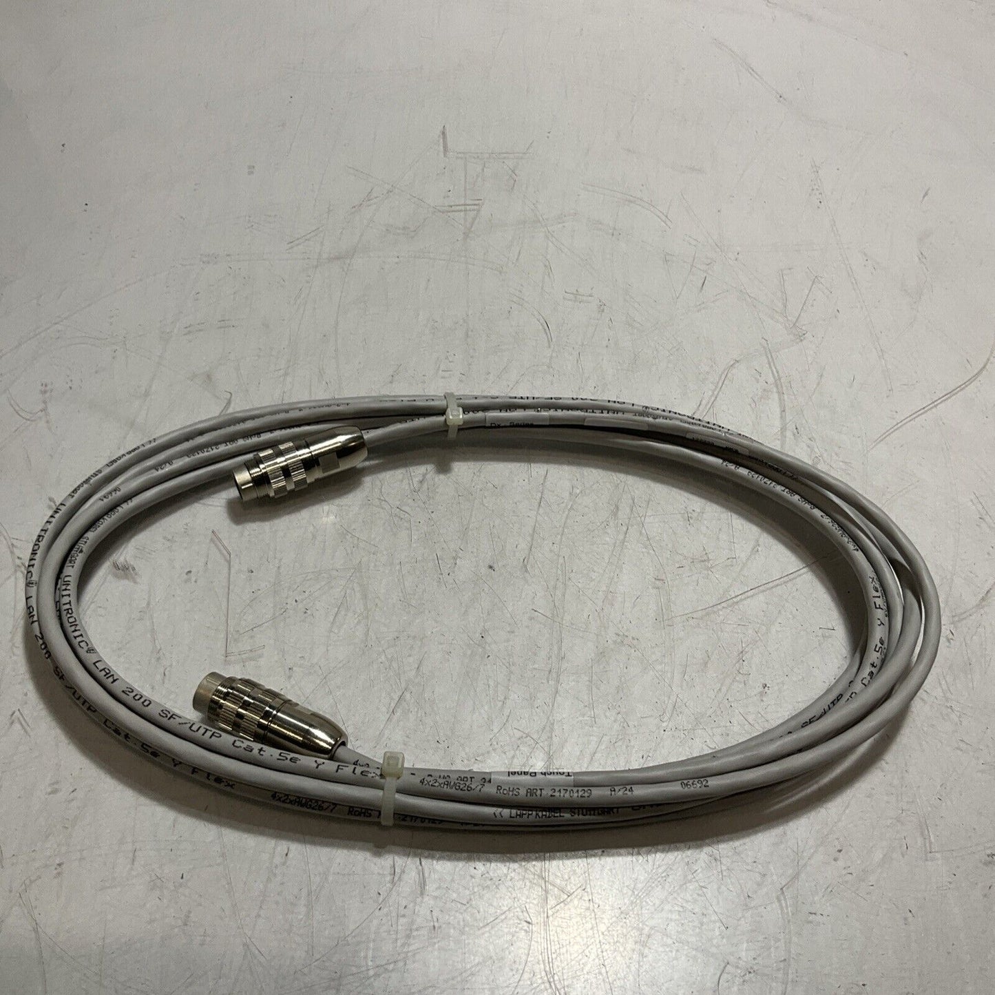 LAPP  KABEL  2170129  NETWORK  CABLE  CAT5E FLEX  LOT OF 2  C2H