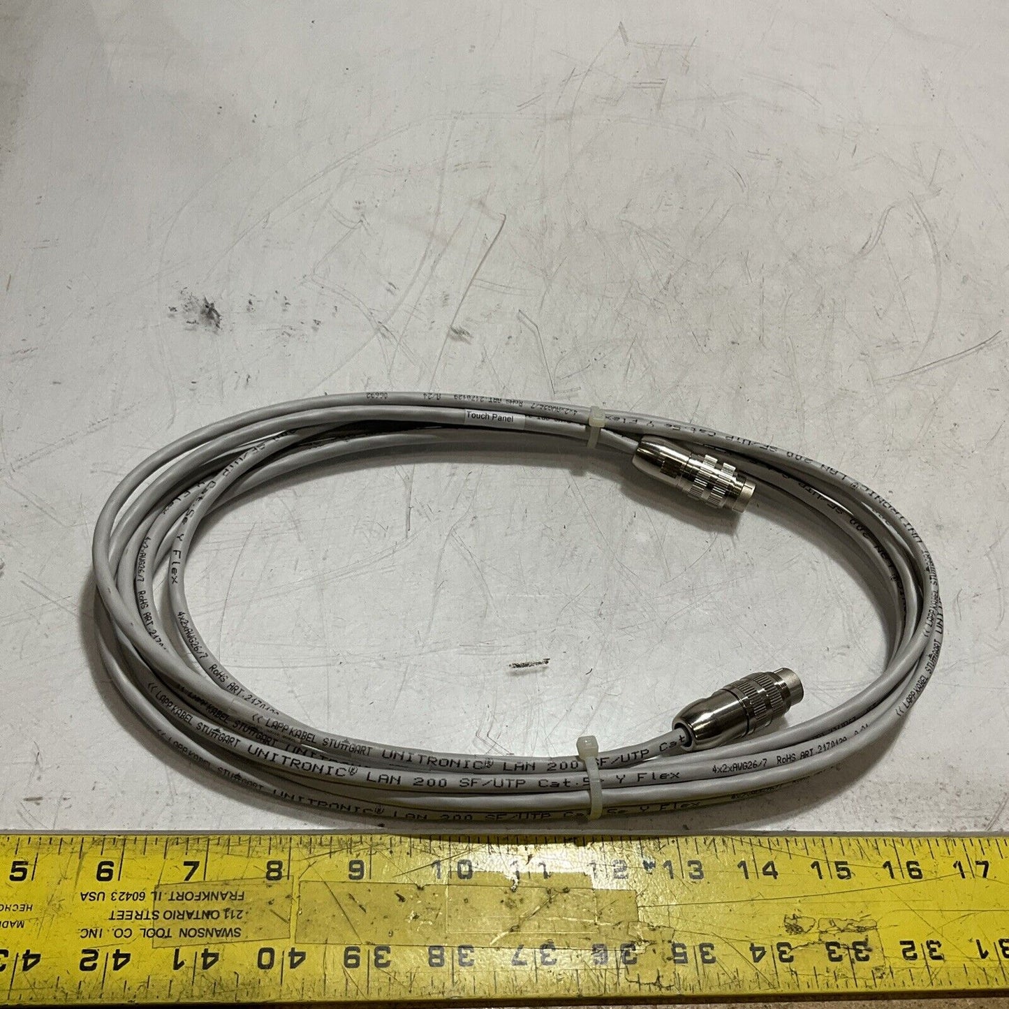 LAPP  KABEL  2170129  NETWORK  CABLE  CAT5E FLEX  LOT OF 2  C2H