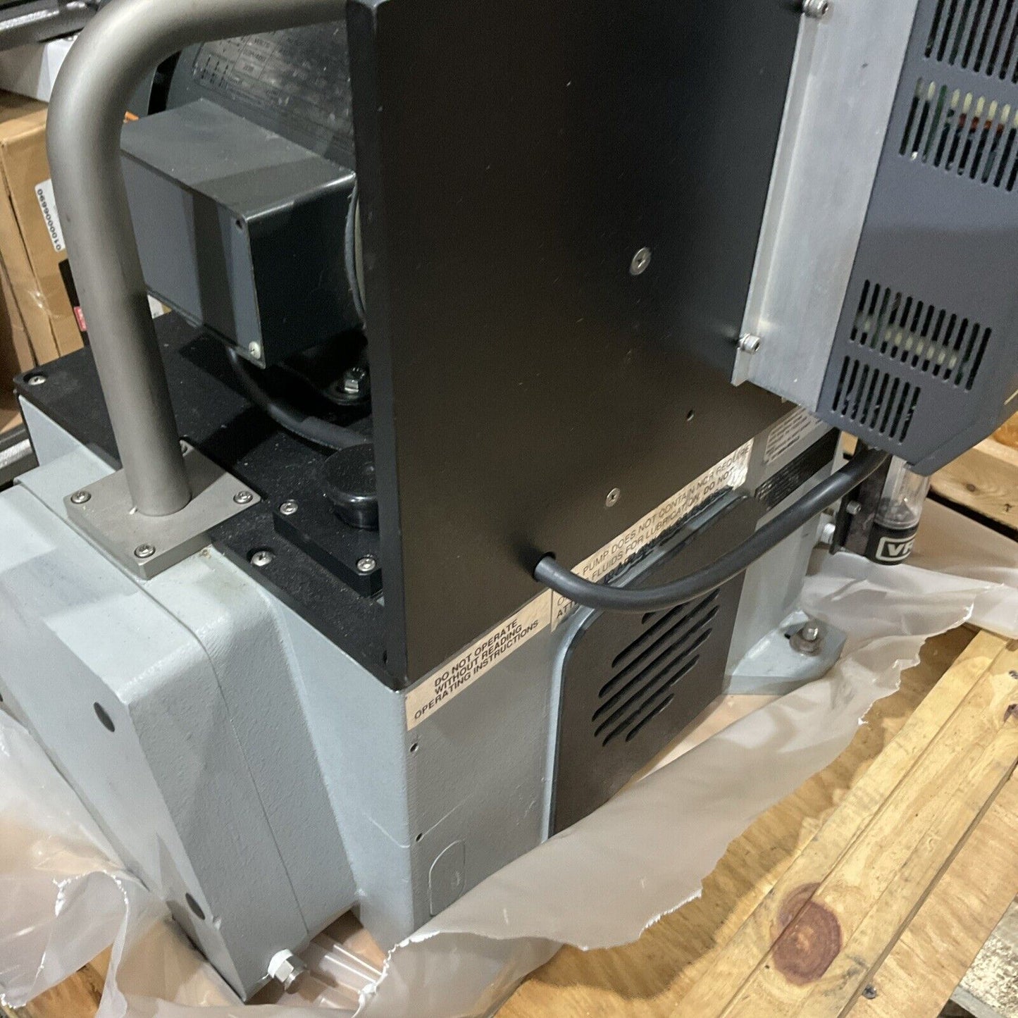 LINCOLN M1215B TF5342 VRC VACUUM PUMP SOFT START SPEED CONTROL RECIPROCATING U3S