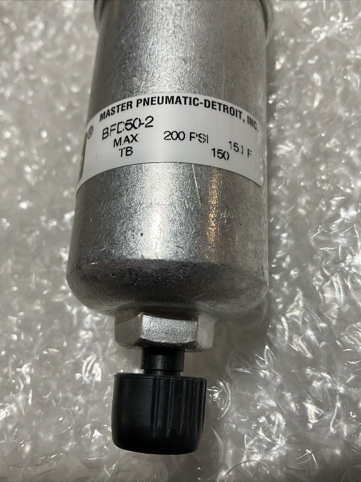 MASTER  PNEUMATIC   BFD50-2  MINI AID FILTER   1/4IN 200PSI  U3S