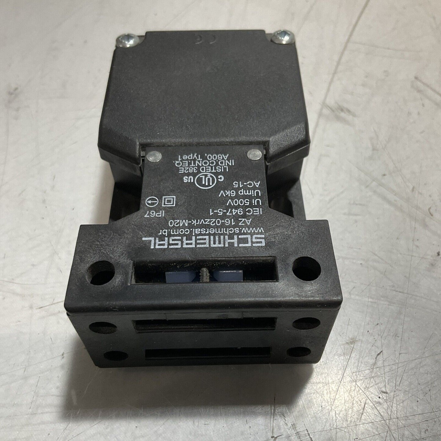 SCHMERSAL  AZ16-02ZVRK-M20  SAFETY LIMITS SWITCH  U3S
