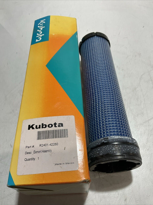 KUBOTA  R2401-42280  GENUINE INNER  AIR FILTER  ELEMENT ASSEMBLY  K6U
