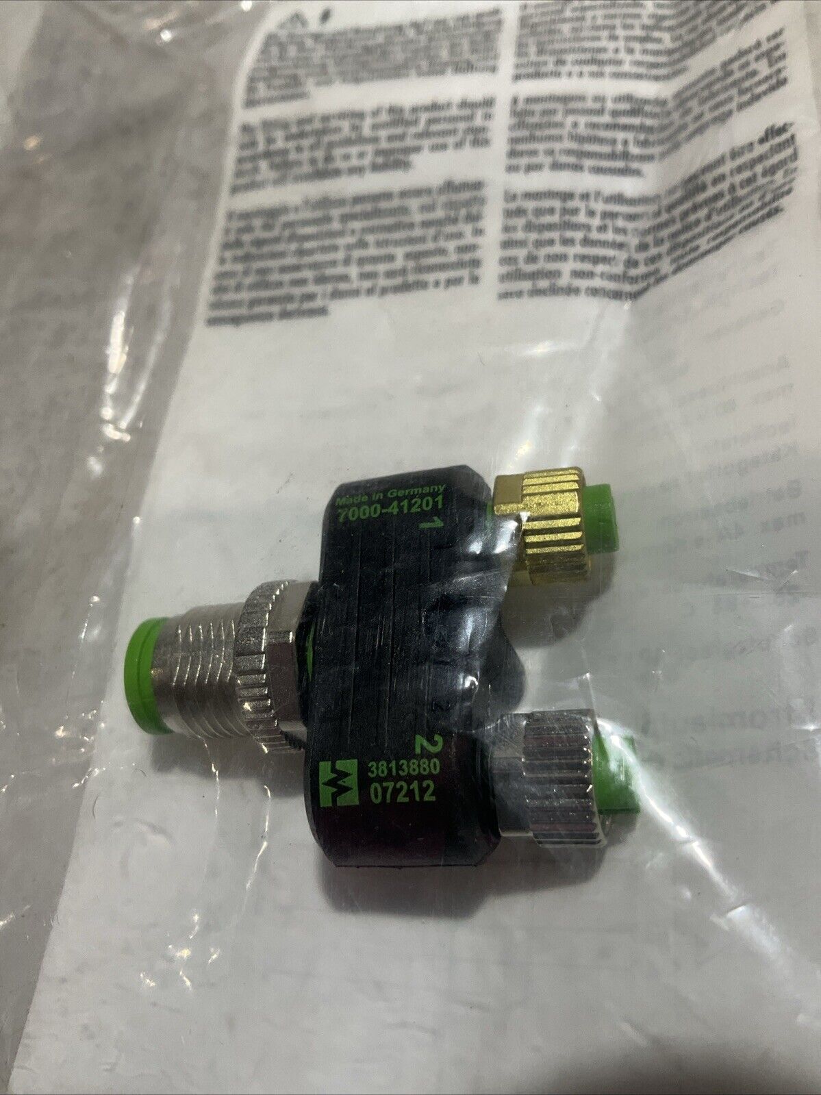 MURR ELEKTRONIK  7000-41201-0000000 SPLITTER EURO PICO  ADAPTOR  U3S