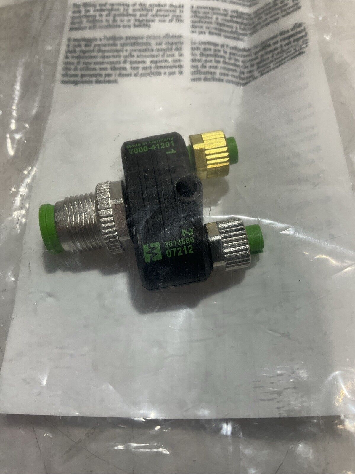 MURR ELEKTRONIK  7000-41201-0000000 SPLITTER EURO PICO  ADAPTOR  U3S