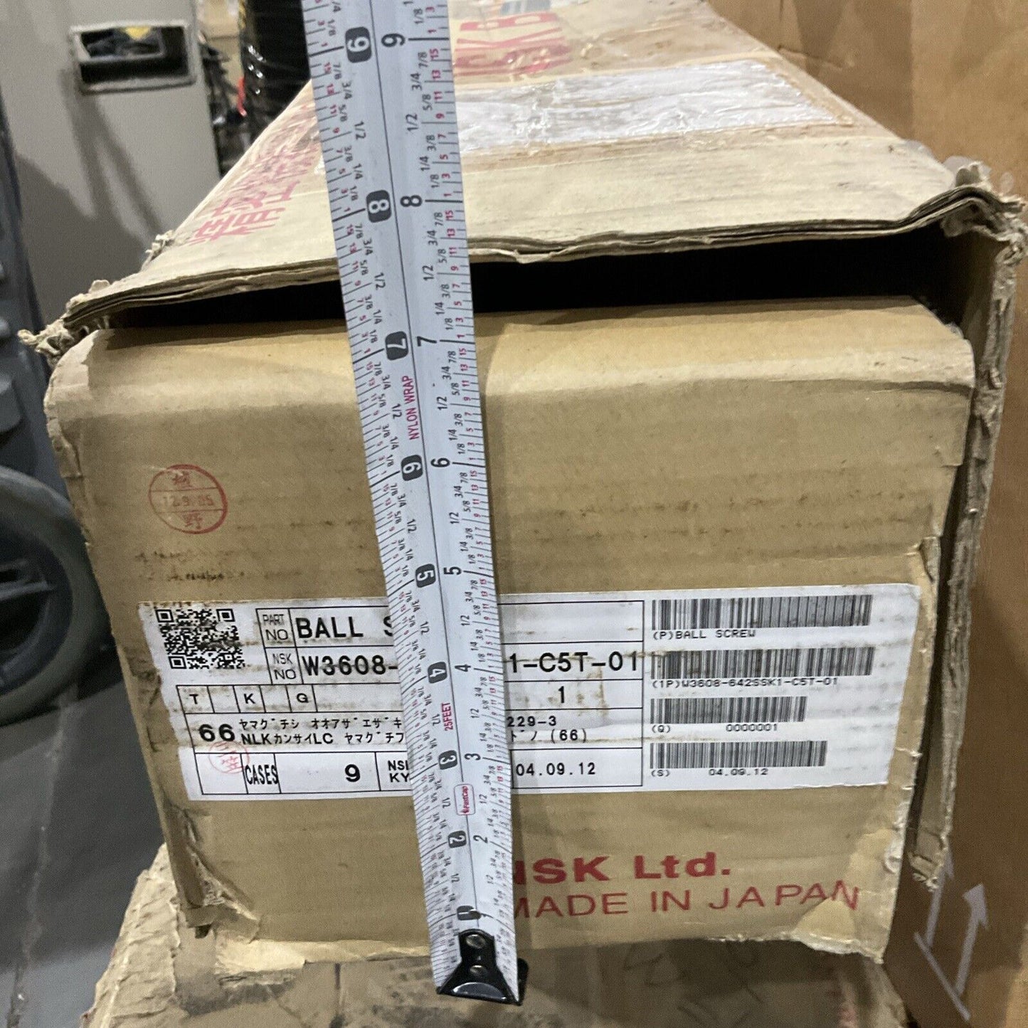 NSK W3608-642SSK1-C5T-01 BALL SCREW