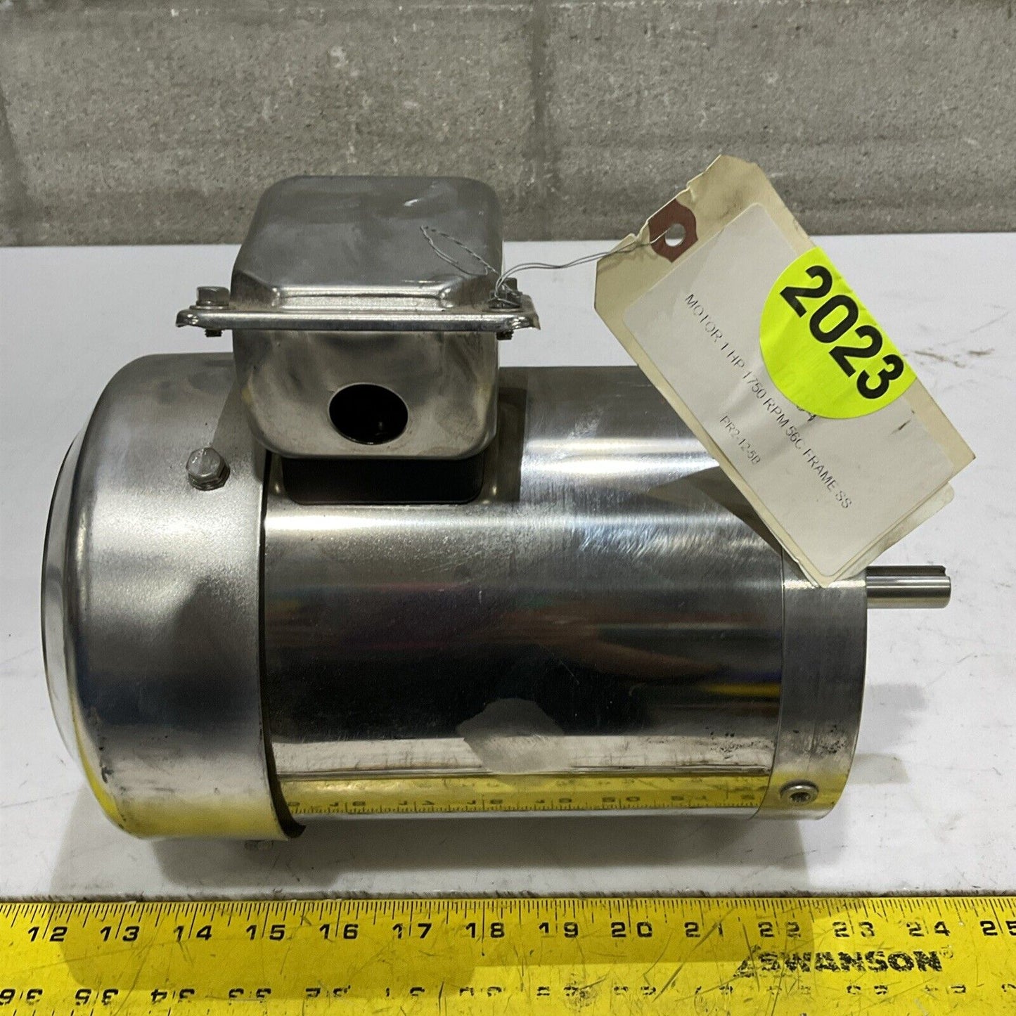 STERLING ELECTRIC SB0014PCA MOTOR 230/460V 1720RPM 3P 60HZ 1HP C2H