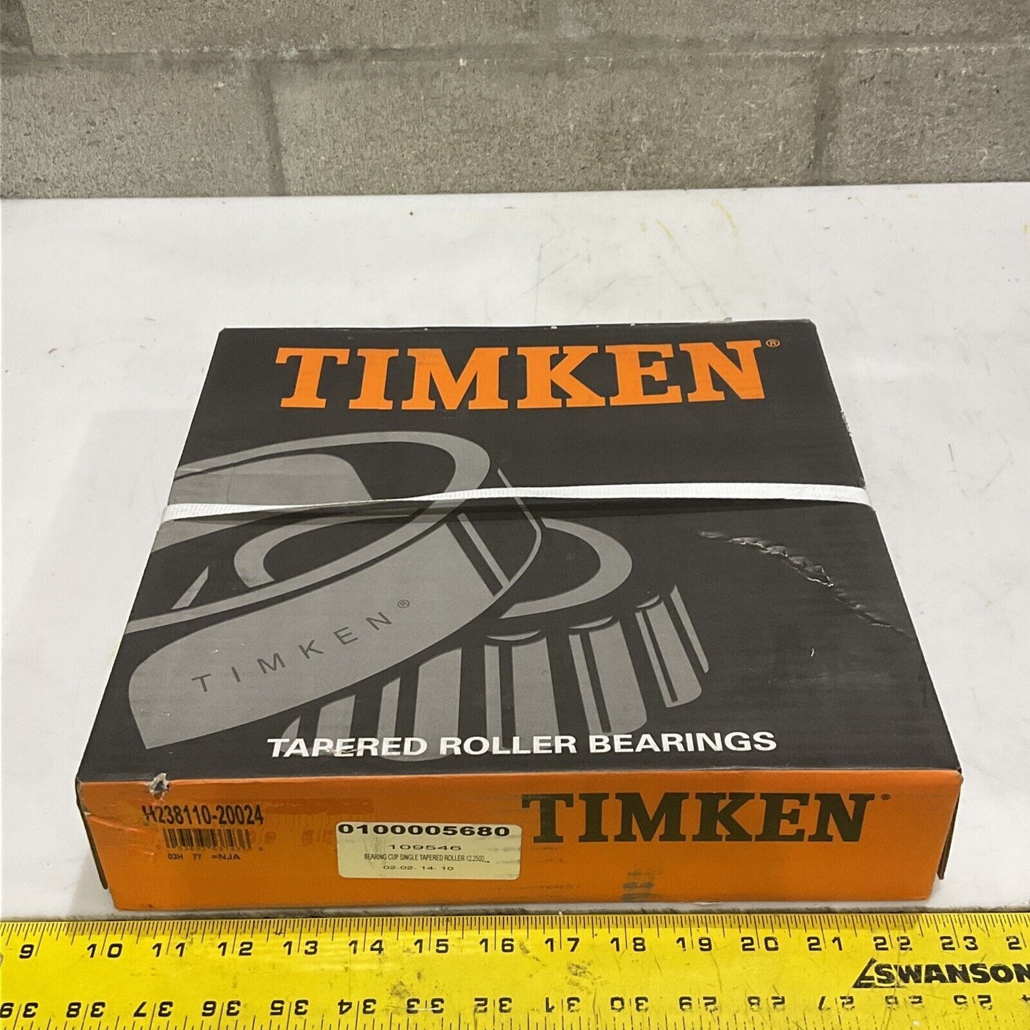 TIMKEN H238110-20024 SINGLE CUP TAPERED ROLLER BEARING 373