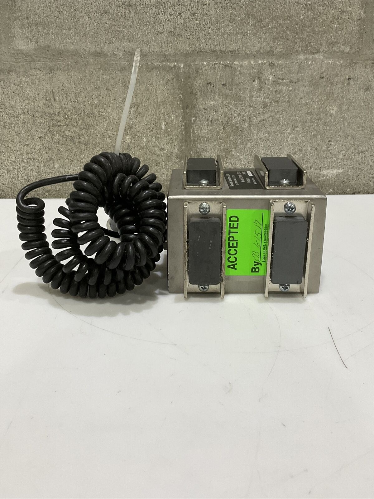 LIMITILT SR-M-75T-2 DIGTAL INCLINOMETER W TILT SWITCH SHORTING PLUG SRM75TSP 476