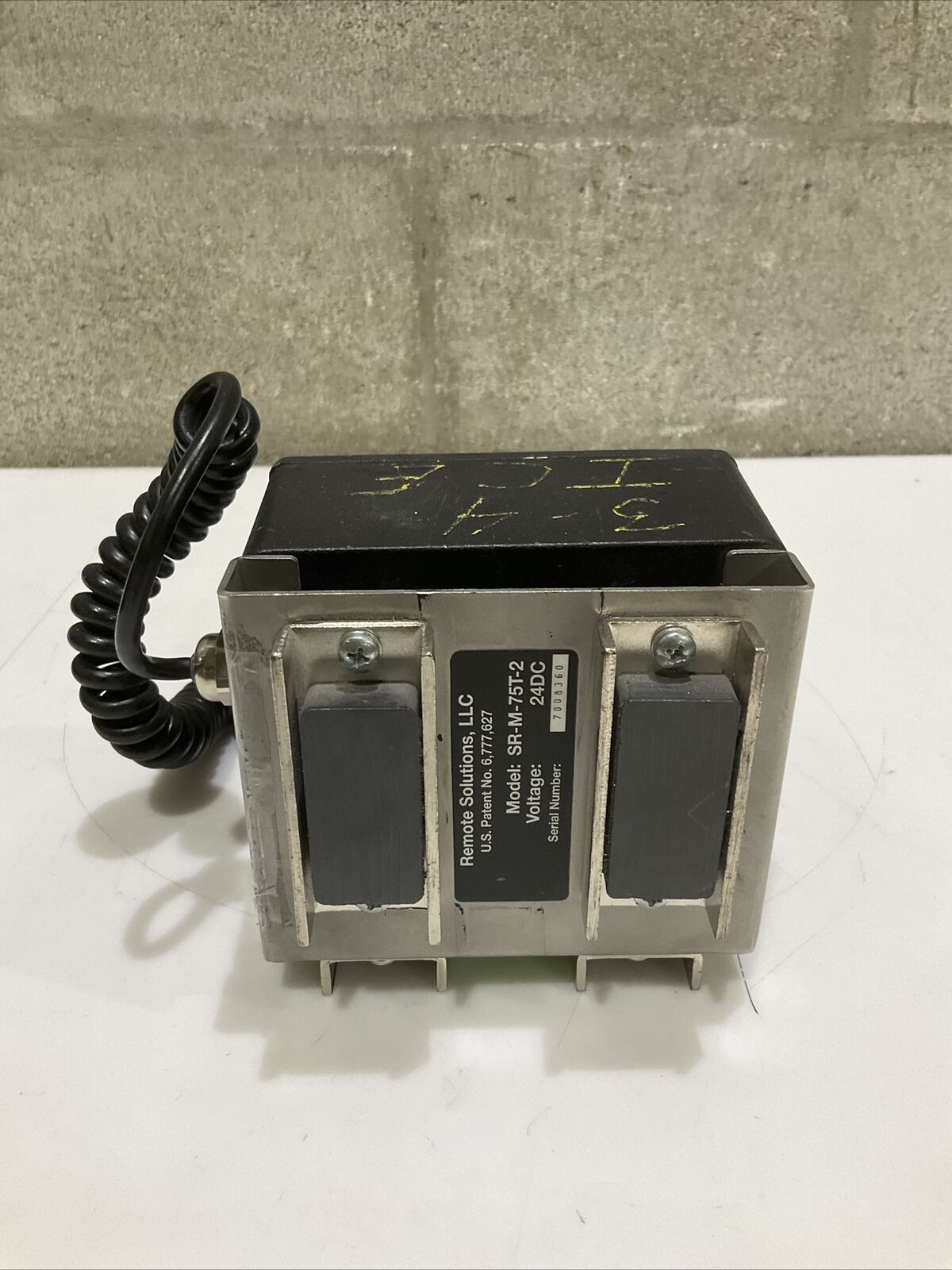 LIMITILT SR-M-75T-2 DIGTAL INCLINOMETER W TILT SWITCH SHORTING PLUG 24VDC 476