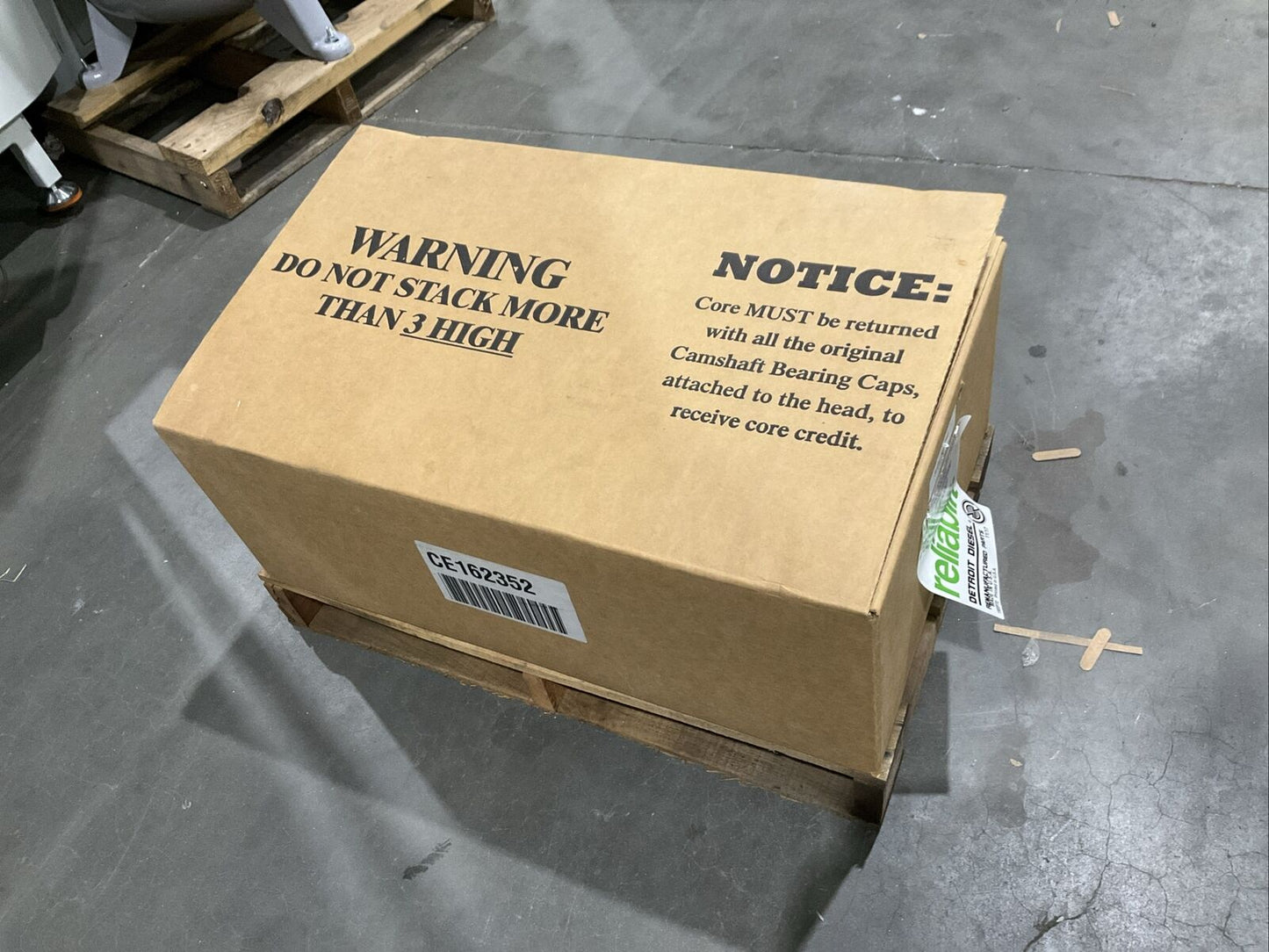 DDE DETROIT DIESEL R23529994 CYLINDER HEAD S50 E3G