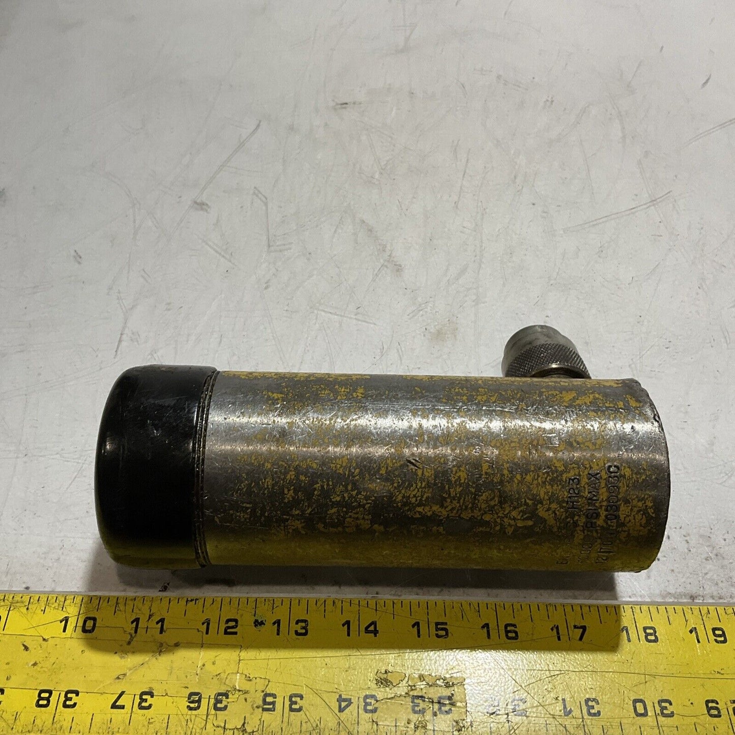 ENERPAC H123 HYDRAULIC CYLINDER 12 TON 3" 10000PSI