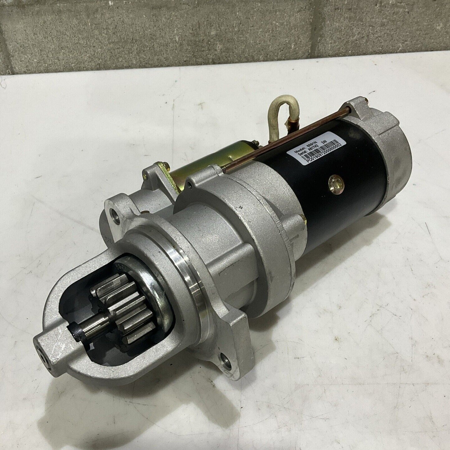 DELCO 6591N AB17H2 ELECTRIC STARTER 28MT 24V 12T AC LISTER PETTER U4M