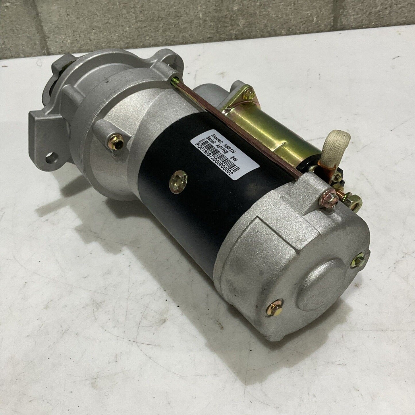 DELCO 6591N AB17H2 ELECTRIC STARTER 28MT 24V 12T AC LISTER PETTER U4M