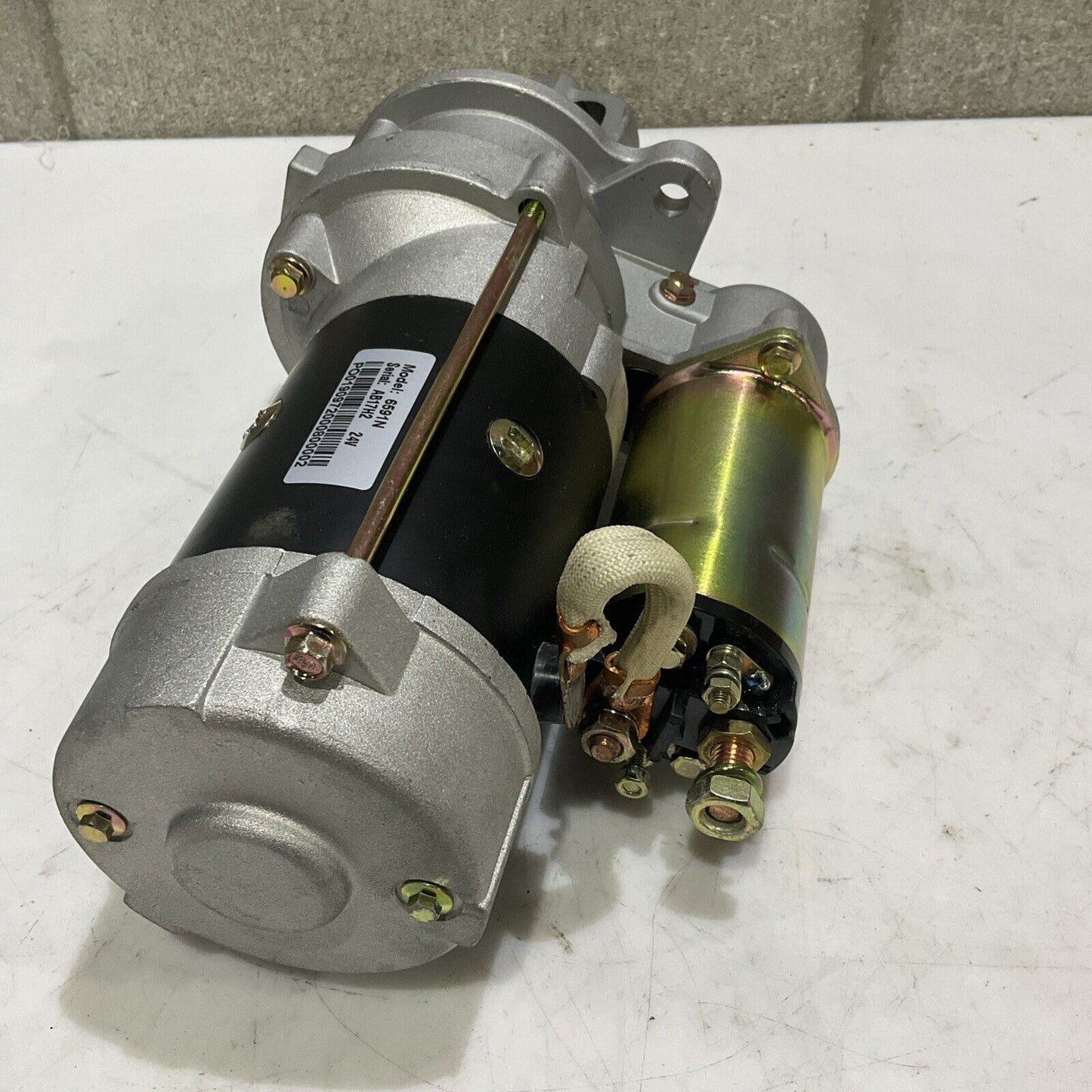 DELCO 6591N AB17H2 ELECTRIC STARTER 28MT 24V 12T AC LISTER PETTER U4M
