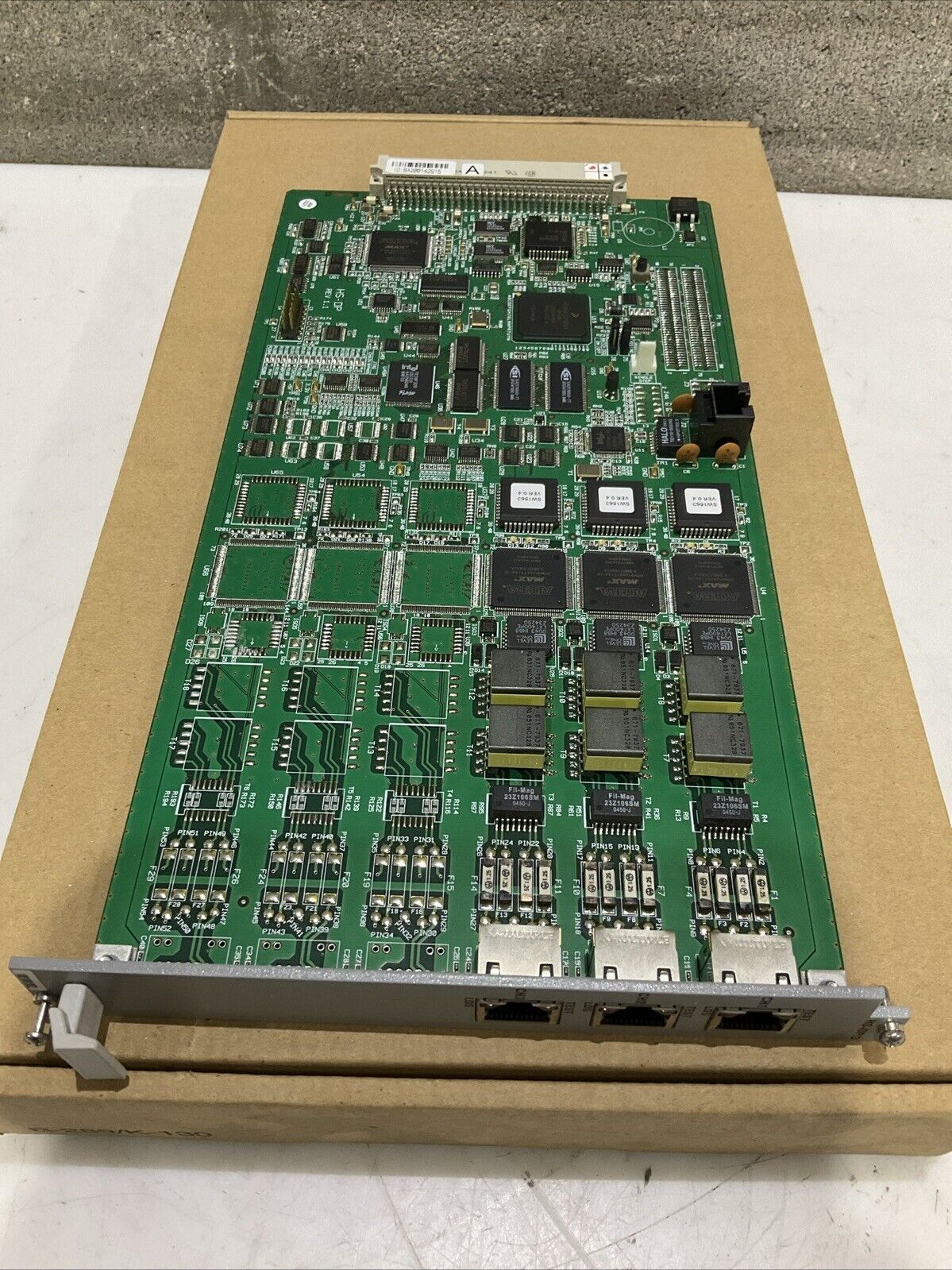 RAD HS-DP MP-2100M-HS-DP/3 (A) DATA MODULE REV 1.1 SW1563 VER:0.4 SW1570 1.2 T6Y