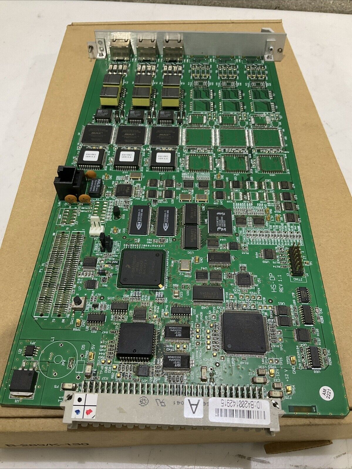 RAD HS-DP MP-2100M-HS-DP/3 (A) DATA MODULE REV 1.1 SW1563 VER:0.4 SW1570 1.2 T6Y