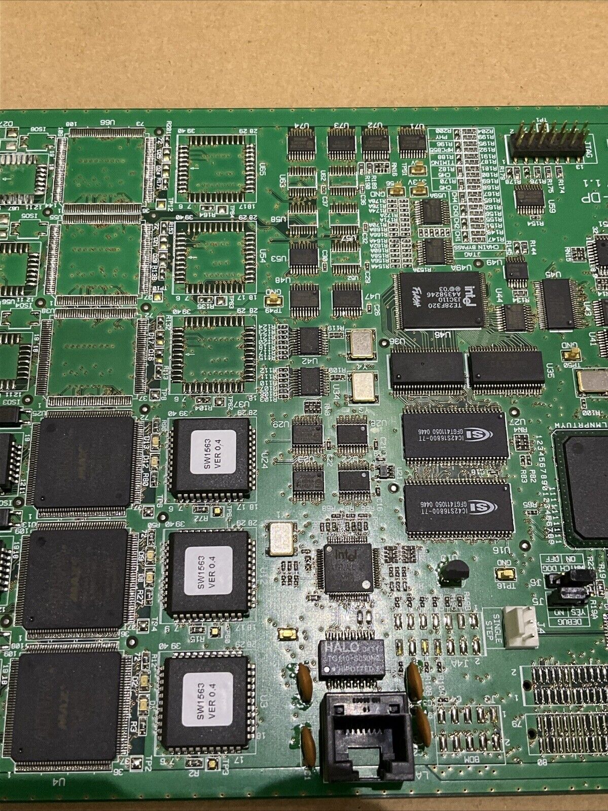 RAD HS-DP MP-2100M-HS-DP/3 (A) DATA MODULE REV 1.1 SW1563 VER:0.4 SW1570 1.2 T6Y