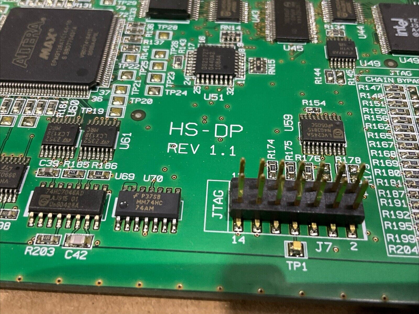RAD HS-DP MP-2100M-HS-DP/3 (A) DATA MODULE REV 1.1 SW1563 VER:0.4 SW1570 1.2 T6Y