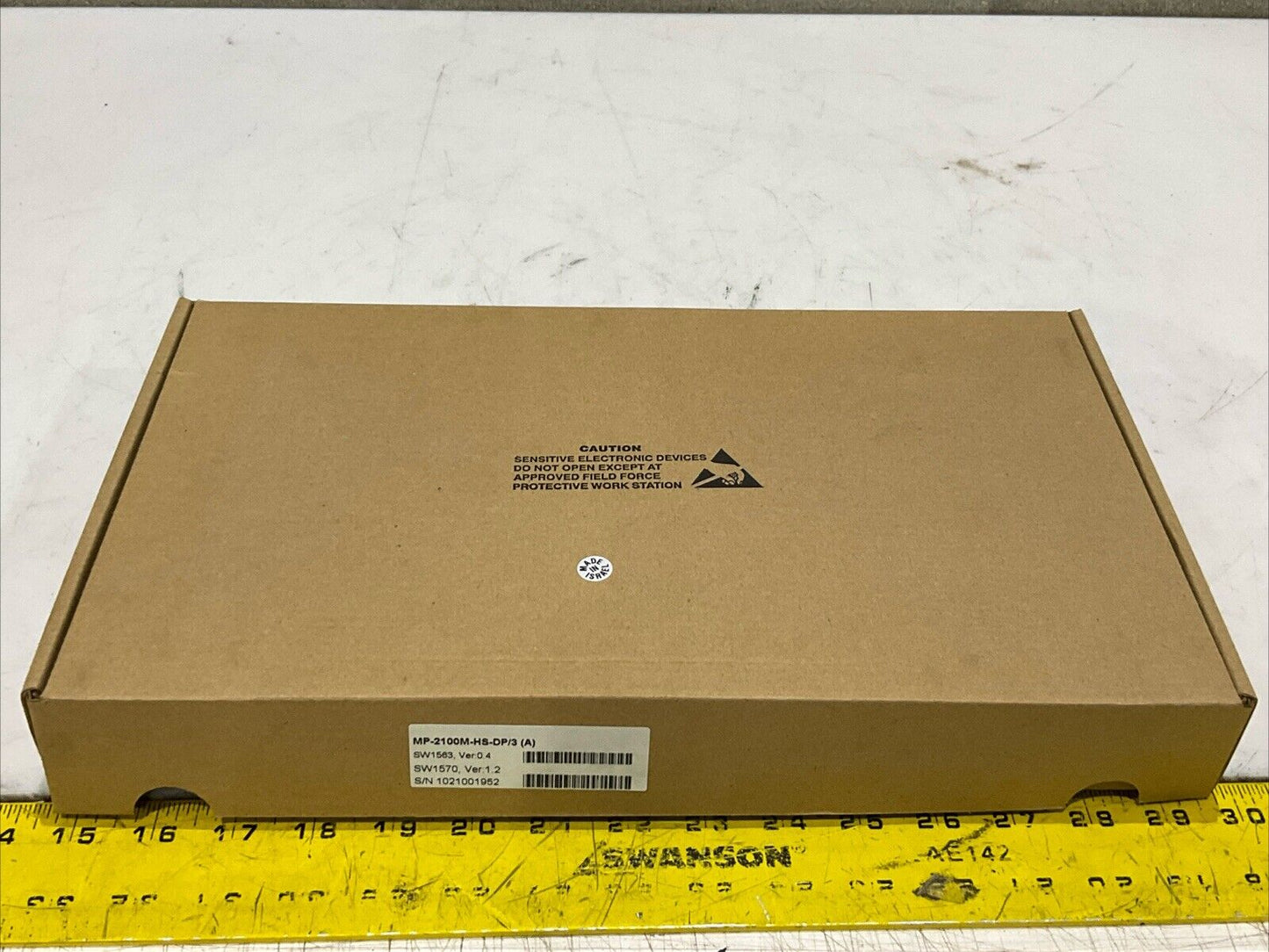 RAD HS-DP MP-2100M-HS-DP/3 (A) DATA MODULE REV 1.1 SW1563 VER:0.4 SW1570 1.2 T6Y