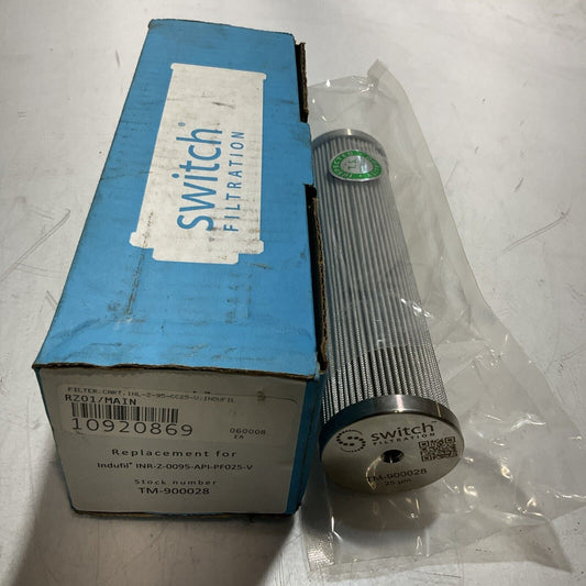 SWITCH FILTRATION TM-900028 25LMR REPLACEMENT FILTER FOR INDUFIL INR-Z-0095 U3S