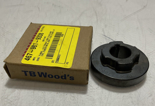 TB WOODS 4J 467-981-9338  FLANGE  SURE-FLEX MAX  RPM 7600 U3S