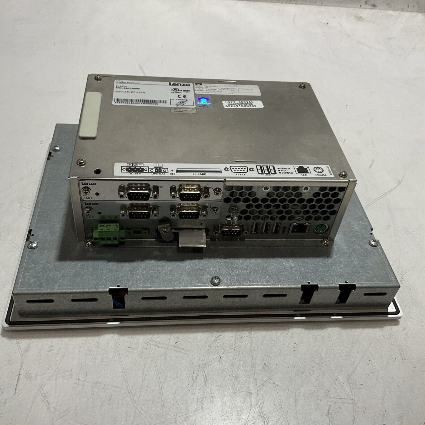 LENZE EL 1700 3401-0005  OPERATOR INTERFACE  TOUCHSCREEN  U3S