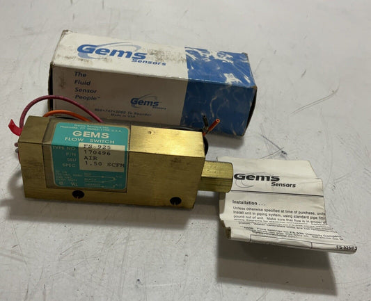 GEMS  FS-925-170496  SENSOR , SWITCHES AND FLOW SUPPLY  U3S
