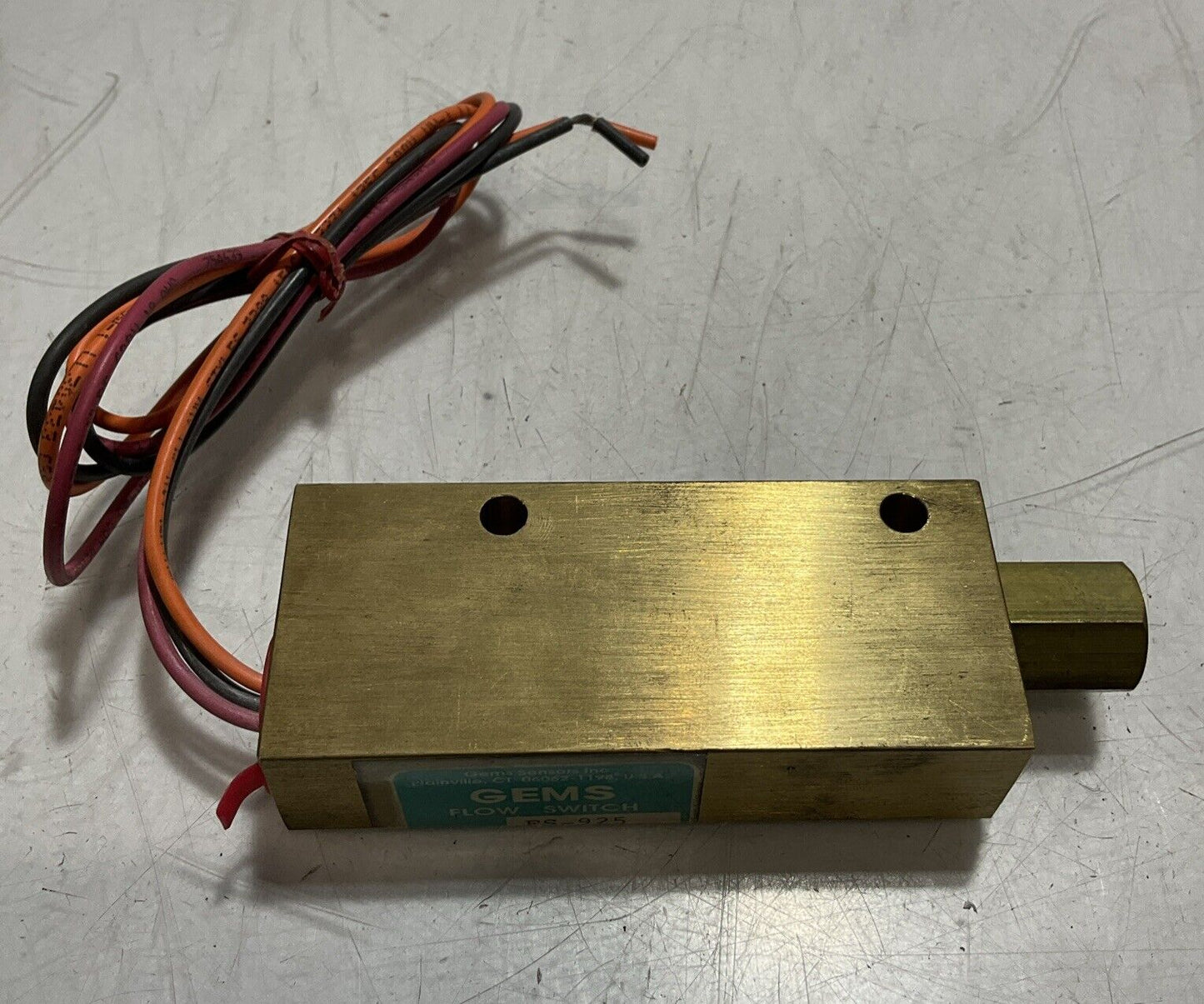 GEMS  FS-925-170496  SENSOR , SWITCHES AND FLOW SUPPLY  U3S