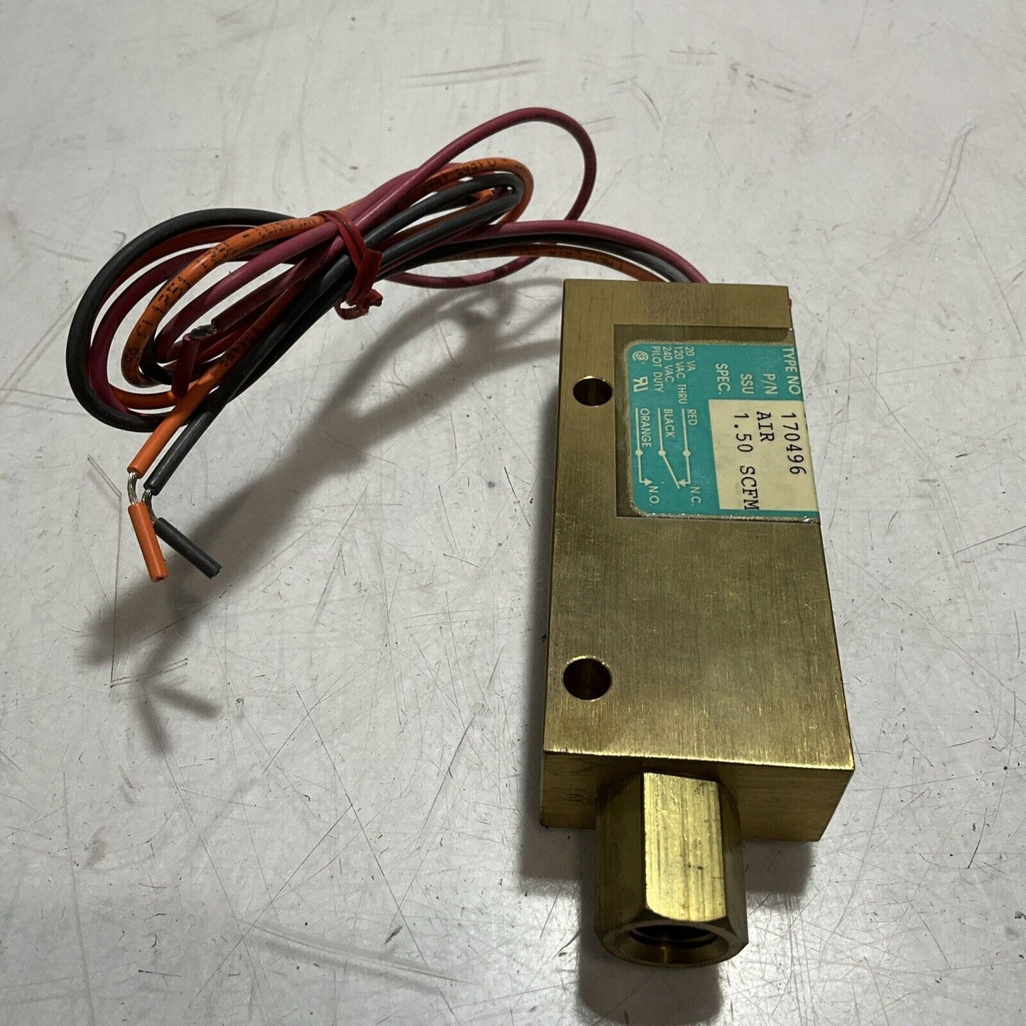 GEMS  FS-925-170496  SENSOR , SWITCHES AND FLOW SUPPLY  U3S